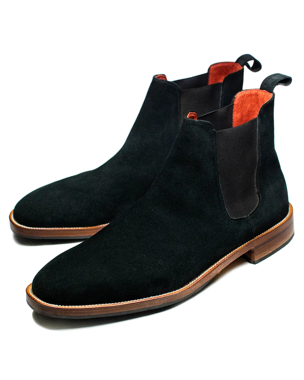 Bota Chelsea (Gamuza negro)